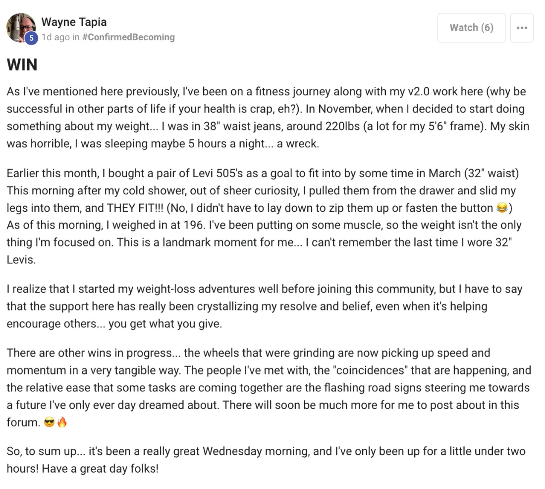 How Z is using the identity shifting techniques outlined in the course to manifest at lightning speed!